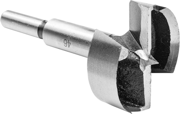 ENT 40246 Forstnerbohrer Premium WS, Durchmesser (D) 46 mm, NL 60 mm, GL 90 mm, S 10 mm D=46 / NL=60
