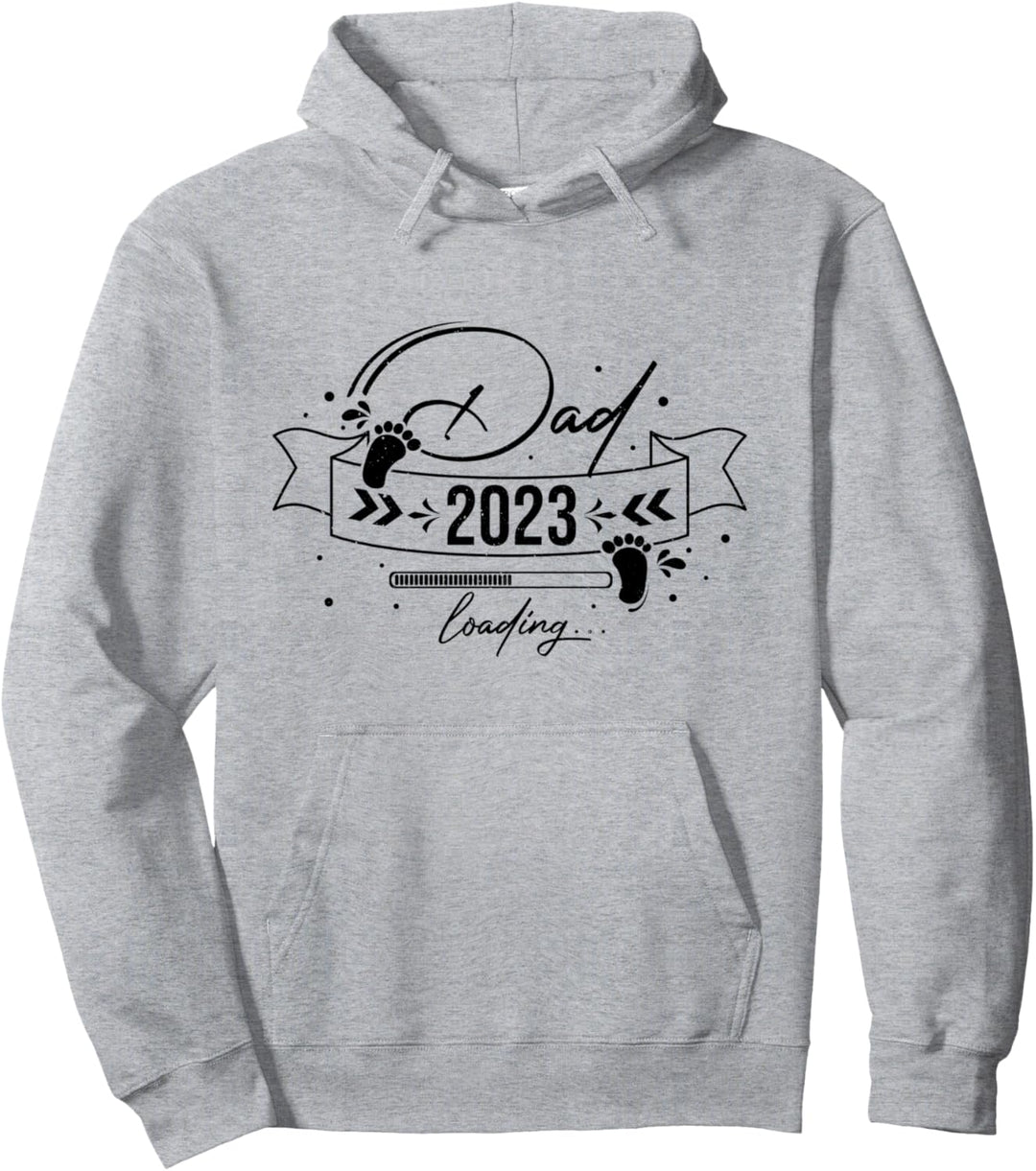 Papa 2023 Loading | Geschenk für Papas | Pullover Hoodie