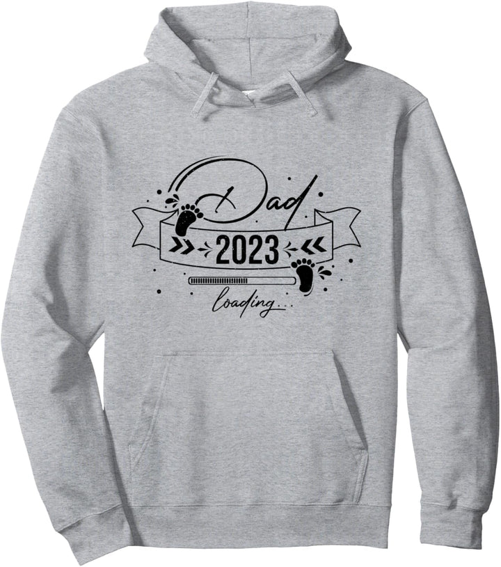 Papa 2023 Loading | Geschenk für Papas | Pullover Hoodie