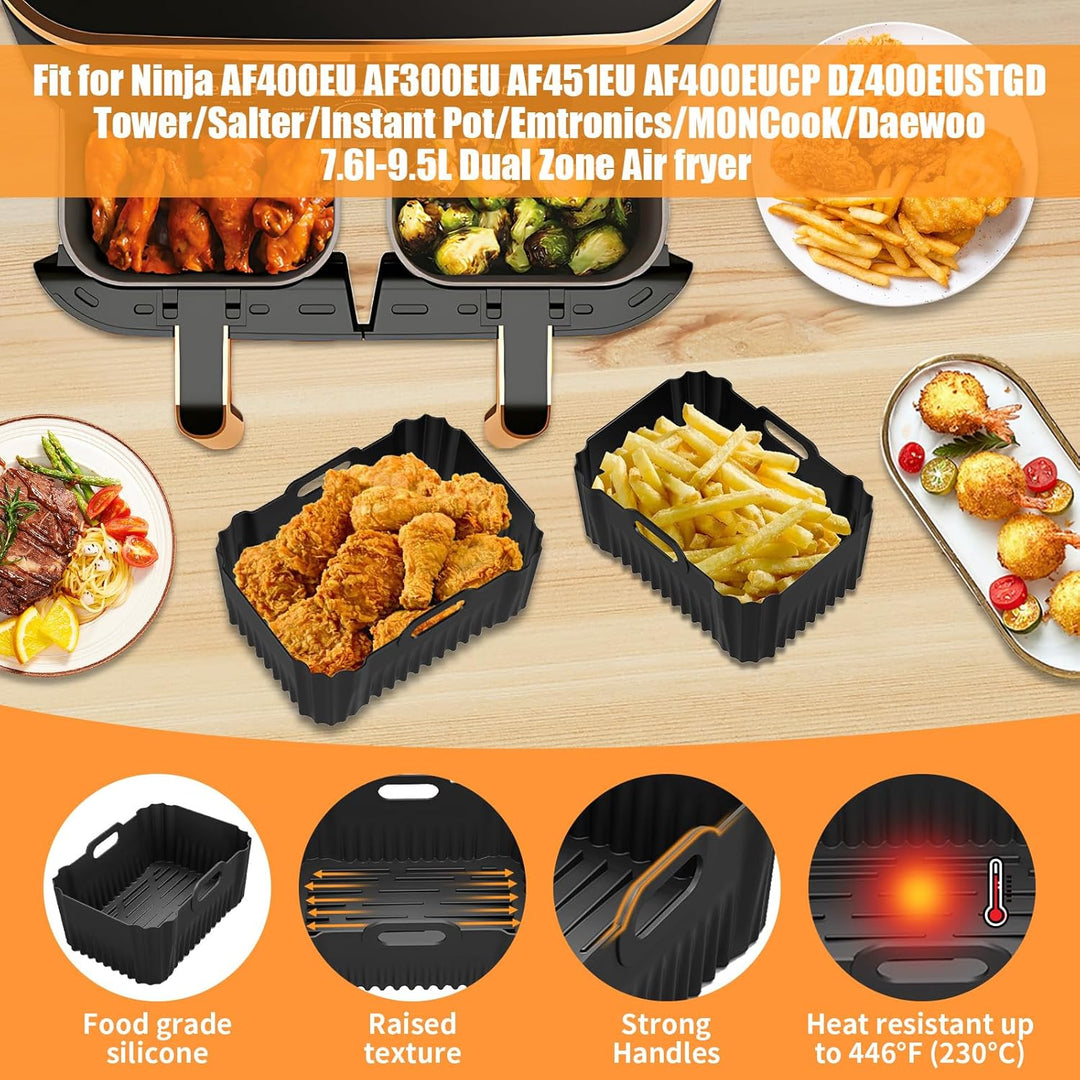 Zubehör Airfryer für Ninja Foodi MAX Dual Zone Heissluftfritteuse AF400EU AF300EU AF400EUCP DZ400EUS