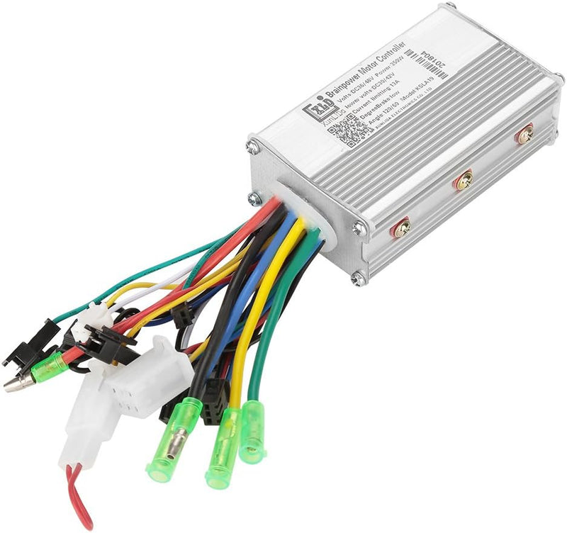 Brushless Controller 36V / 48V 350W Aluminiumlegierung E-Bike Brushless Motor Controller für Elektro