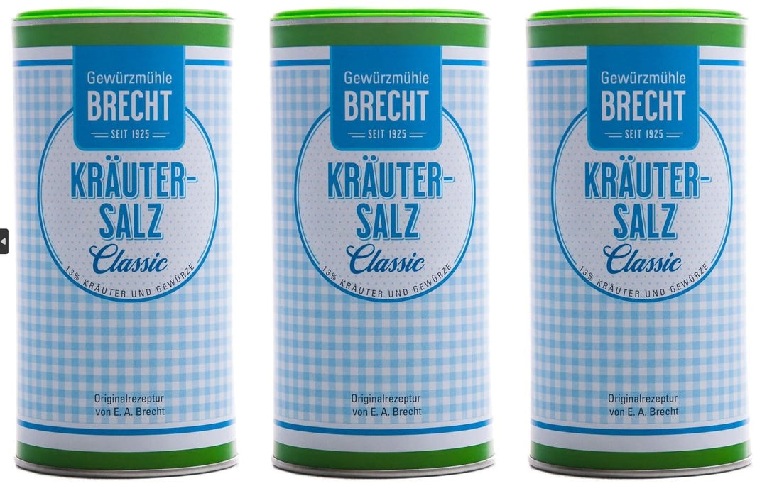 Kräutersalz classic, 3 x 500g