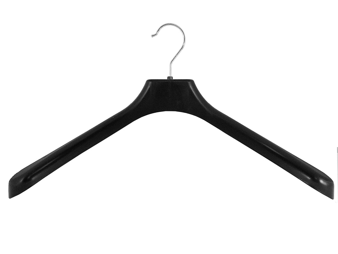 Kleiderbügel für Jacken und Mäntel, 48cm, XXL, schwarz, 60 Stück