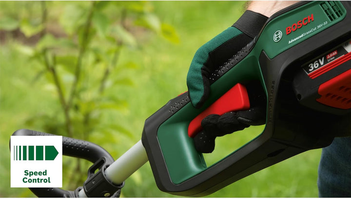 Bosch Akku-Rasentrimmer AdvancedGrassCut 36V-33 (ohne Akku, 36-Volt-System, Schnittkreisdurchmesser: