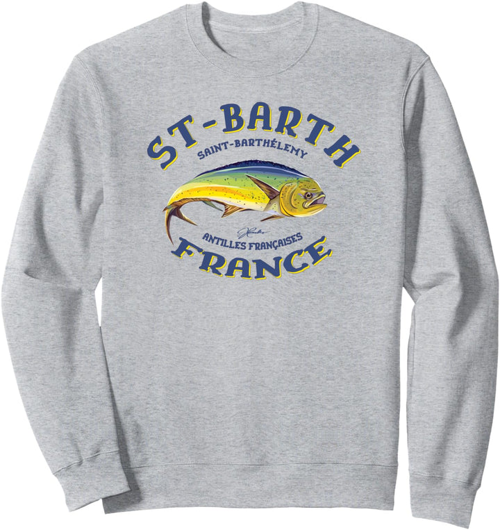 JCombs: Saint Barth, Französische Antillen, Mahi-Mahi Sweatshirt