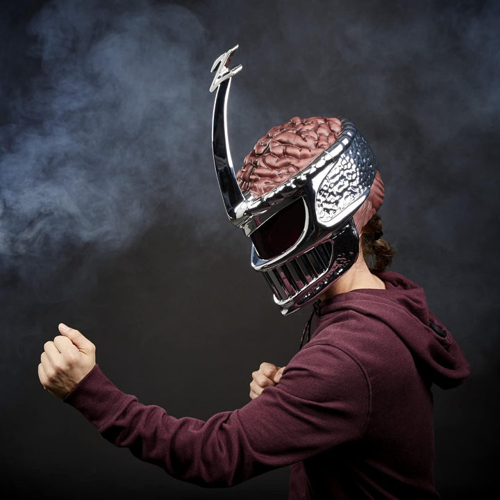 Power Rangers Lightning Collection Lord Zedd, Helm mit elektronischem Stimmverzerrer, Rollenspielhel