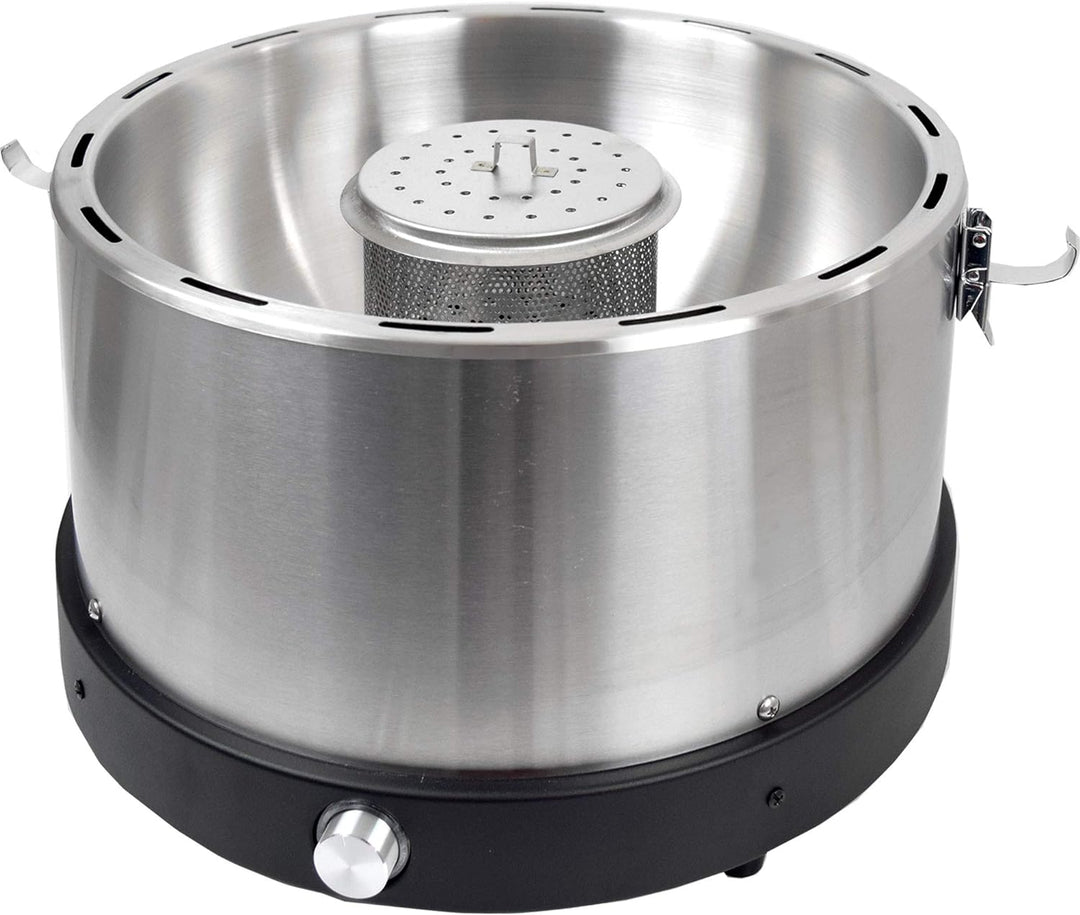 Syntrox Germany blitzschneller raucharmer Holzkohlegrill mit Tasche Tischgrill Barbecue BBQ Grill Ed