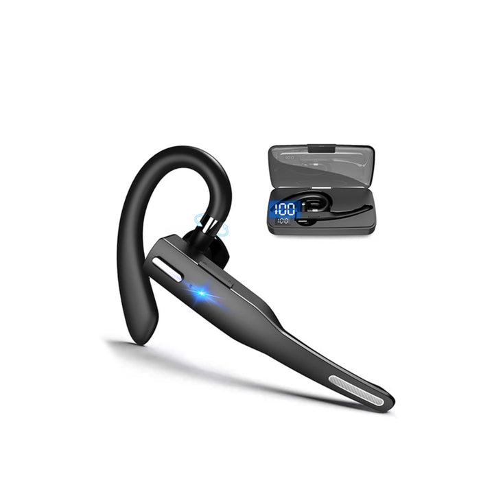 Cuifati YYK-525 Business -Headset, sehr leichtes Ohrbügel-Design, mit 500-mA-Ladeetui, für Geräte mi