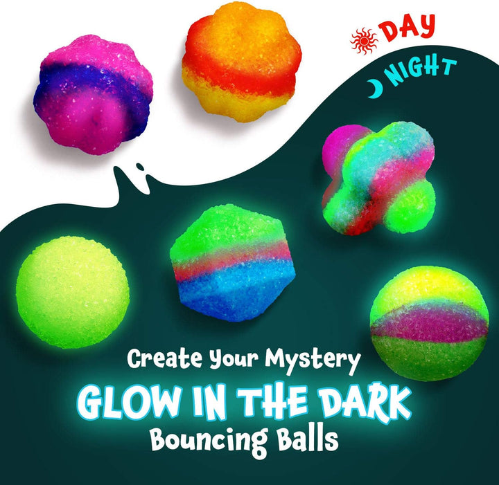 Bouncing Ball Set Bouncy Ball Spiel for Kids Flummi Gummiball Hüpfbälle Selber Machen Set Springball