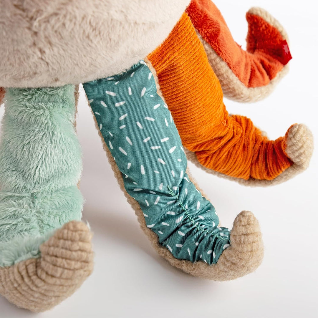 sigikid 43232 Patchwork Stofftier, Mehrfarbig/Krake, Mehrfarbig/Krake