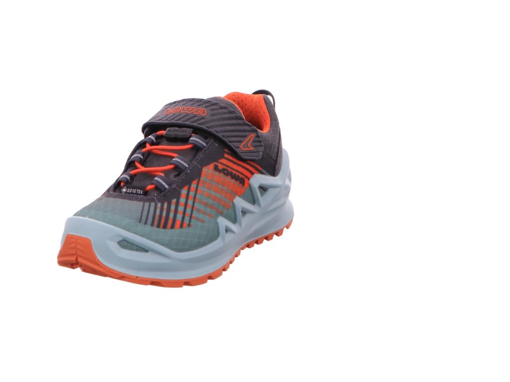 LOWA Halbschuh Merger GTX JUNIOR VCR LO 23 EU Arktis Flame, 23 EU Arktis Flame
