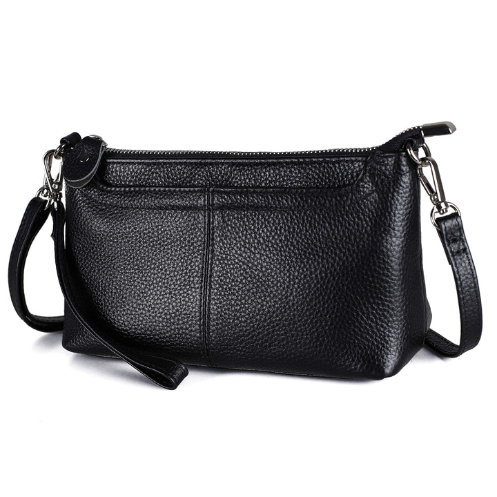 befen Clutch, Handgelenktasche aus echtem Leder, Wristlet, Geldbörse, kleine Crossbody-Umhängetasche