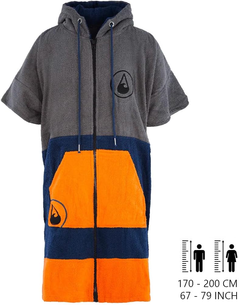 WAVE HAWAII Reissverschluss-Poncho Shany