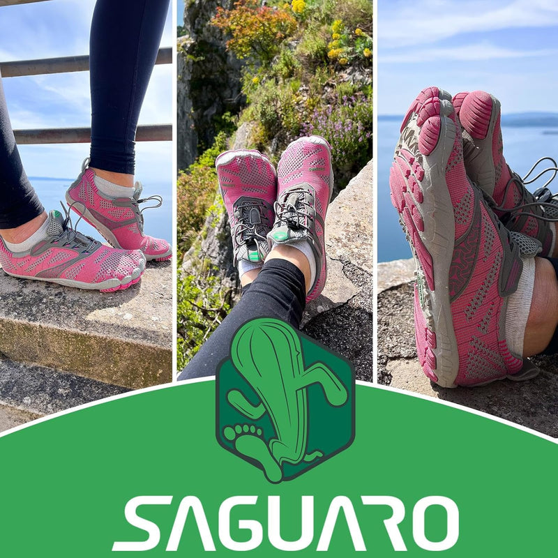 SAGUARO Unisex Minimalistische Barfussschuhe Traillaufschuhe Atmungsaktiv Schnell Trocknend Badeschu