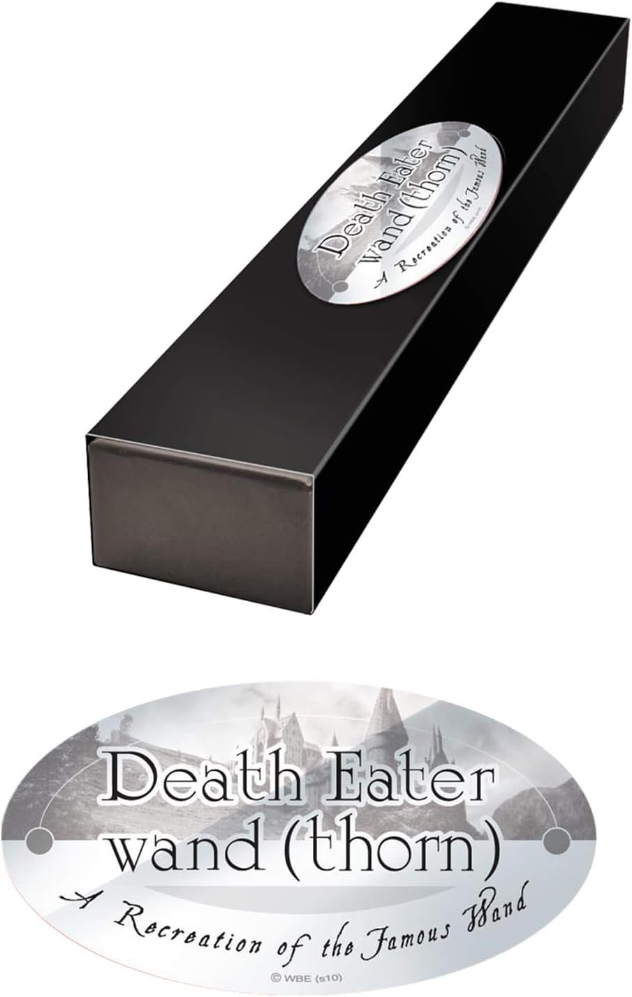 The Noble Collection - Death Eater Thorn Character Wand - 14in (34.5cm) Wizarding World Wand with Na