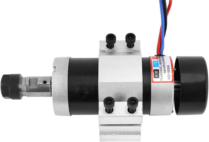 Spindelmotor-Set, 500 W, Hochgeschwindigkeits-Luftkühlung, bürstenloser Spindelmotor ER16, 12000 U/m