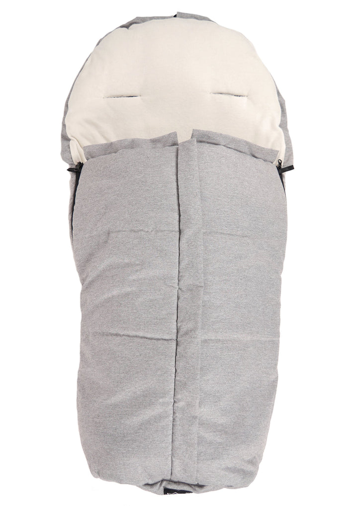 Kaiser Sommerfusssack Vario 6571423 hellgrau melange 1 Stück (1er Pack), hellgrau melange 1 Stück (1