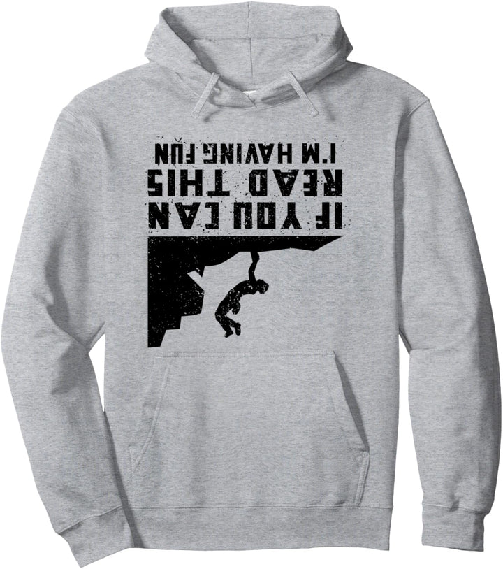 Wenn Sie das lesen können, habe ich Spass Pullover Hoodie