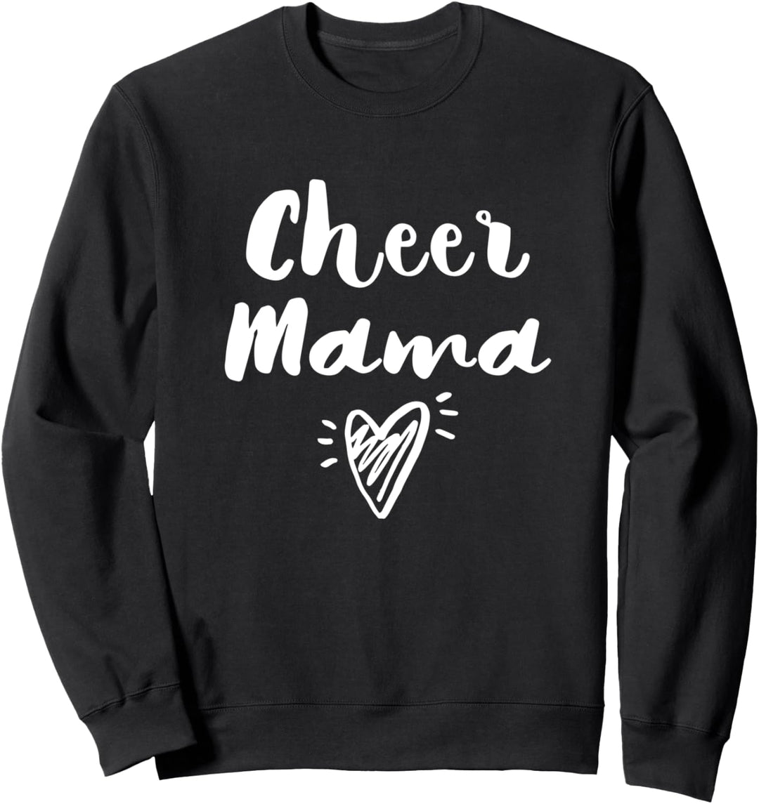 Cheerleader Mom Gifts- Womens Cheer Team Mother- Cheer Mom Sweatshirt