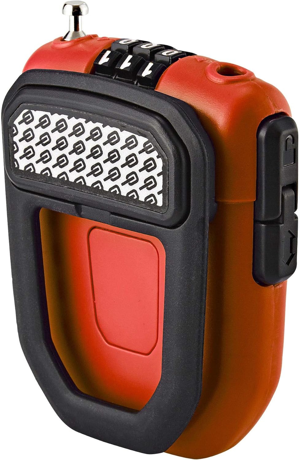 Hiplok FX, Kabelschloss, Unisex, RED, 100cm Schliessumfang 100cm Schliessumfang Red, 100cm Schliessu