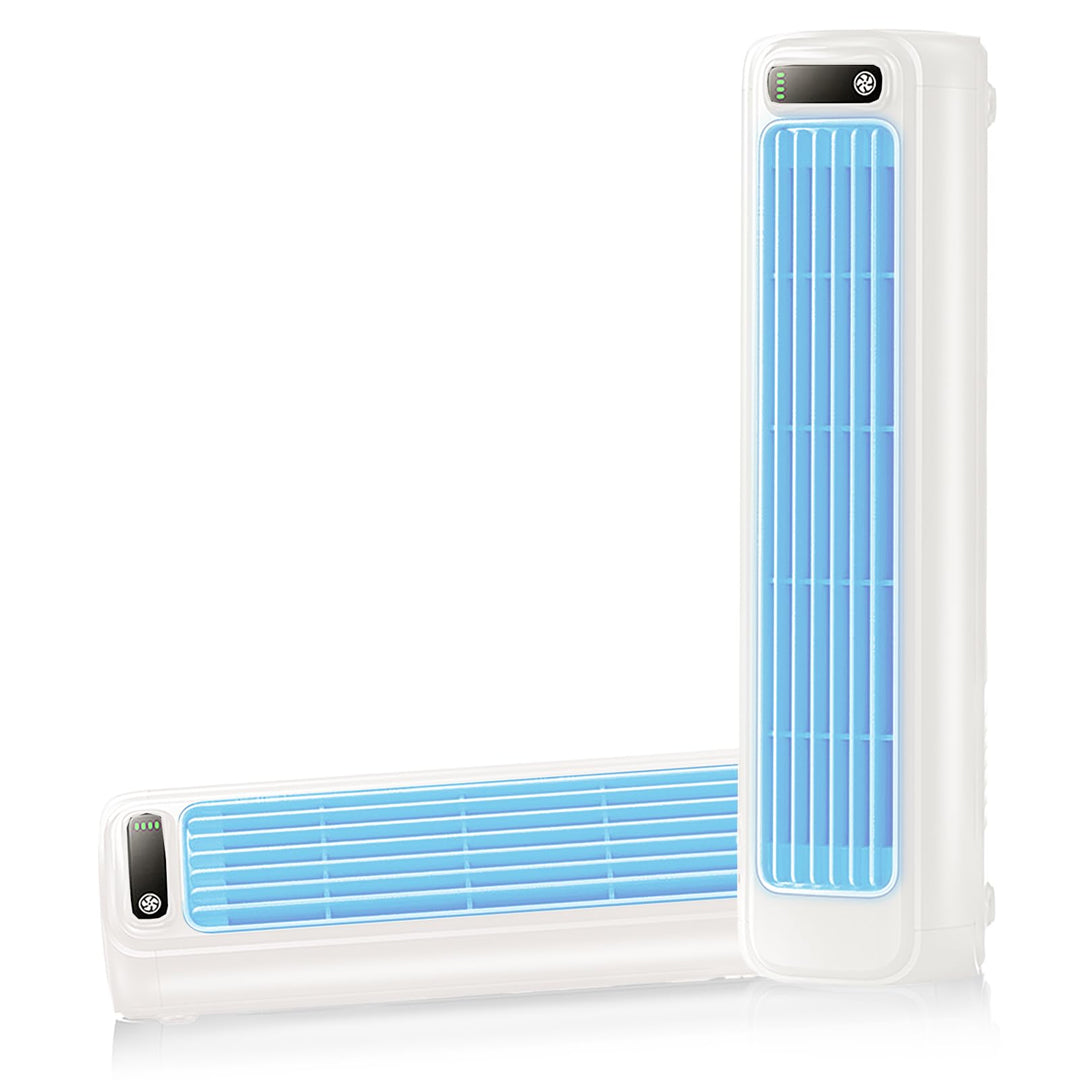 Festberg Cooling Ace Original – Kabelloser, Bladeless Turmventilator mit 3 Geschwindigkeiten | Leise