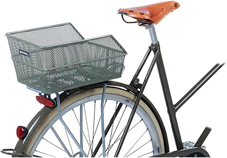Basil Cento S Fahrradkorb hinten – Stabiler Drahtkorb für Gepäckträger - Wetterfest - ideal für Eink
