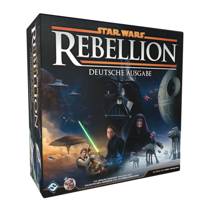 Asmodee | Fantasy Flight Games | Star Wars: Rebellion | Grundspiel | Expertenspiel | Brettspiel | 2-