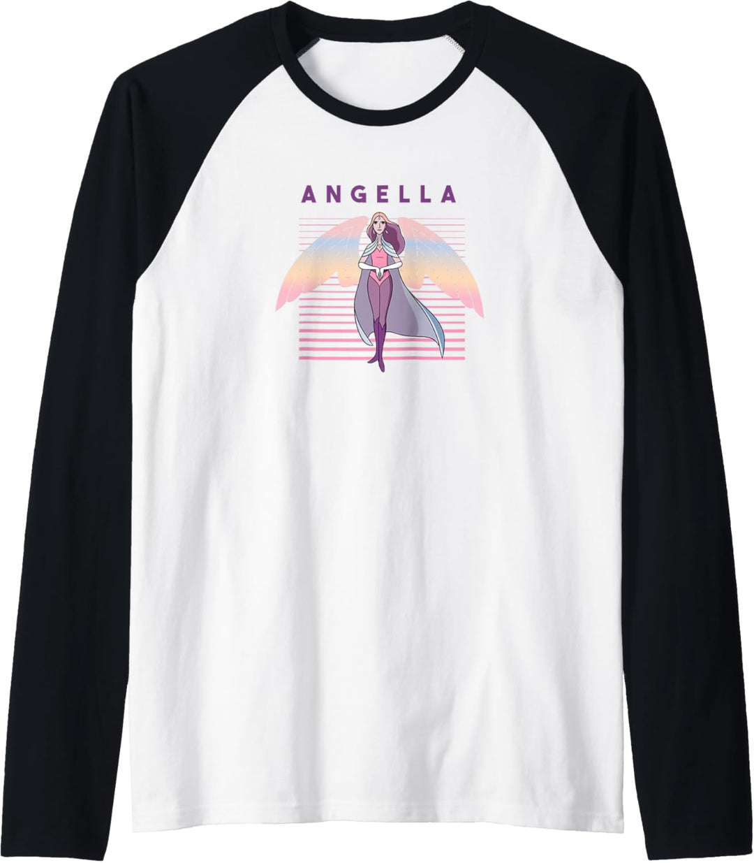 She-Ra Streifen Angella Raglan