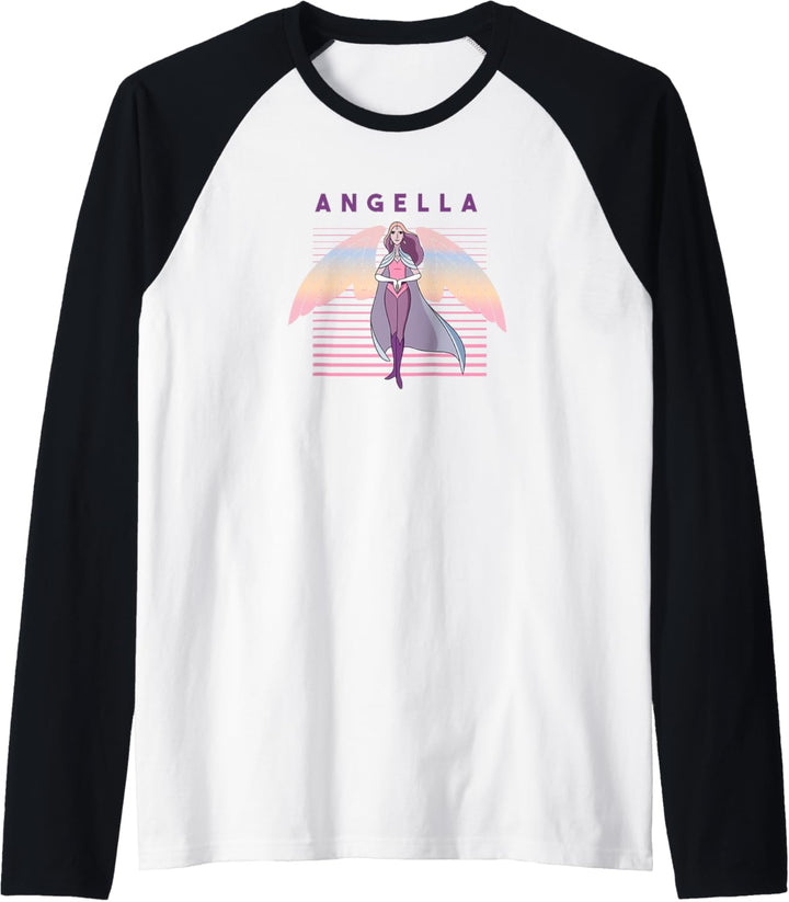 She-Ra Streifen Angella Raglan