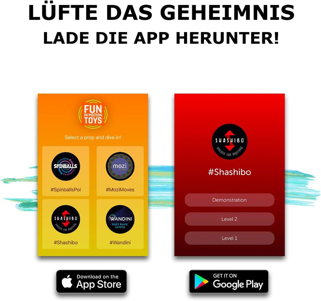 SHASHIBO Formwechsel Zauberwürfel - Preisgekrönt, Patentiert - Anti Stress Spielzeug - 36 Seltenerdm