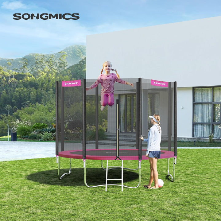 SONGMICS Trampolin Randabdeckung, Ø 183 244 305 366 427 cm, Federabdeckung, Randschutz, Sicherheitsm