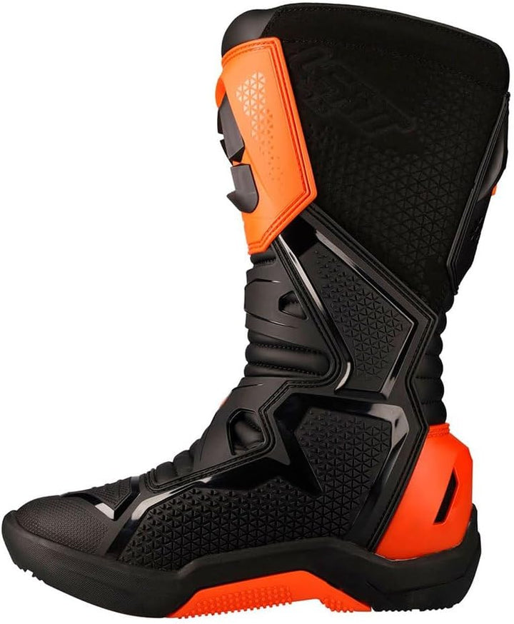 Leatt Motocross-Stiefel rot 3,5 Orange 44.5 EU, Orange 44.5 EU