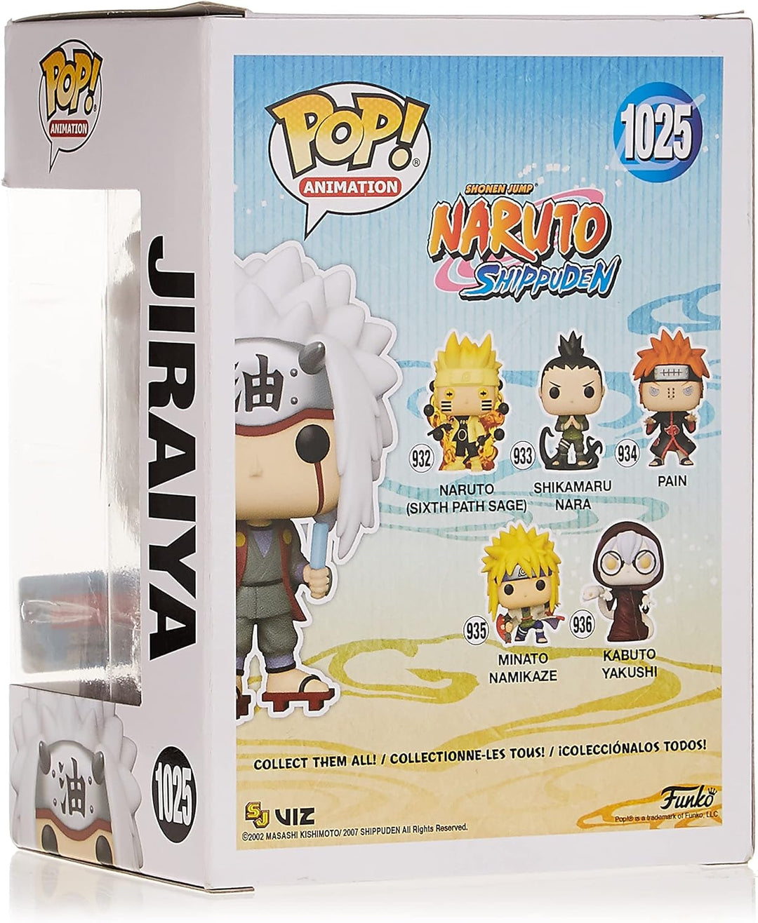 Funko POP! Animation: Naruto Shippuden - Jiraiya w/ Popsicles - Exclusive (Special Edition Sticker)