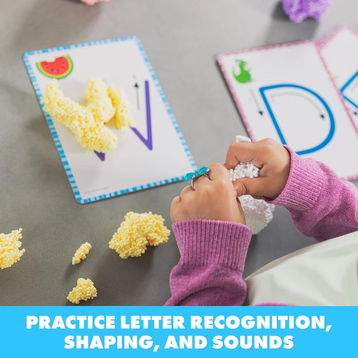 Learning Resources Playfoam Shape &amp; Learn Alphabet-Set, Kinder ab 3 Jahren, Buchstaben lernen, Feinm