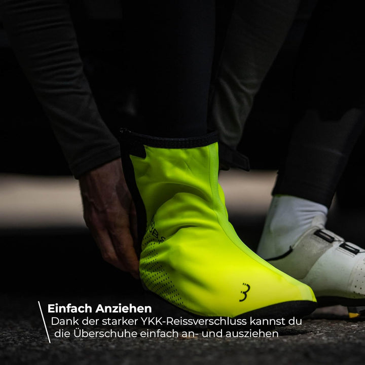BBB Cycling Fahrrad Überschuhe für Herren und Damen | Regenschutz Wasserabweisend Uberschuhe für Ren