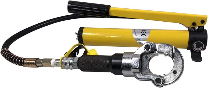 Hydraulische Presszangen 6T - 360° drehbarer Kopf - Kupferrohr Crimpwerkzeug mit 9 Matrizen - Leicht