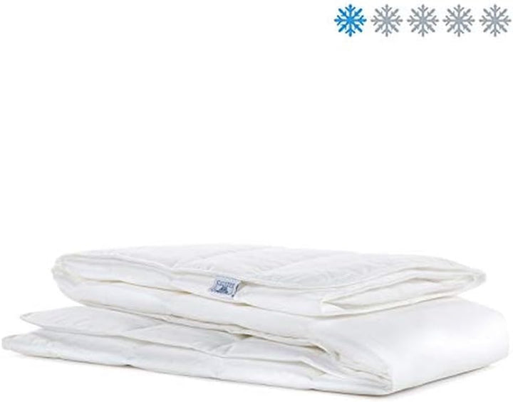 Caleffi Daunenjacke Gesteppt Einzelbett gesteppt Light (155 x 200 cm) 200 x 155 centimeters Bianco,