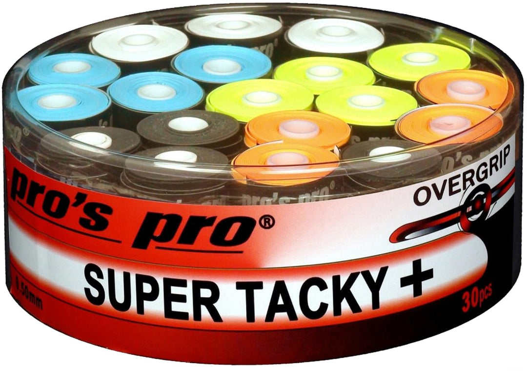 Generisch 30 Overgrip Super Tacky Tape Tennis Griffbänder bunt, bunt