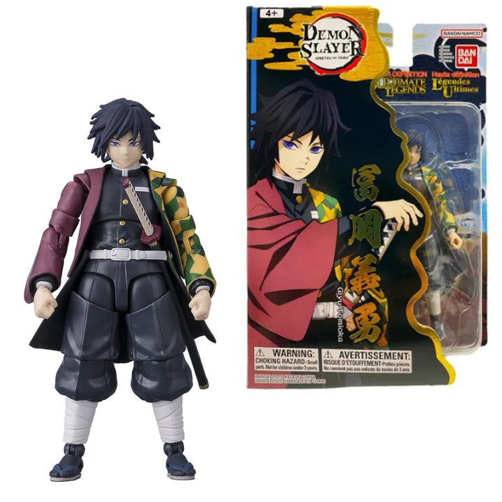 BANDAI - Ultimate Legends HD - Demon Slayer Actionfigur Giyu 12 cm - Giyu Tomioka - Offizielle Demon