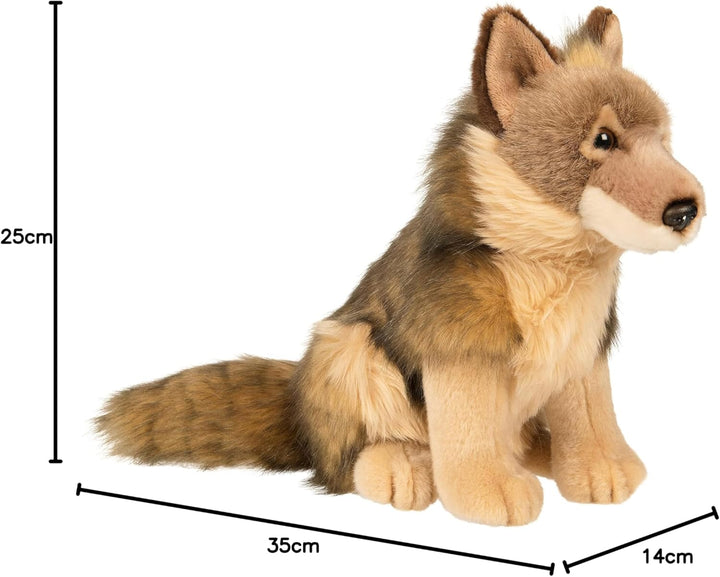 Uni-Toys - Rotfuchs klassisch - 27 cm (Höhe) - Plüsch-Fuchs, Waldtier - Plüschtier, Kuscheltier & -