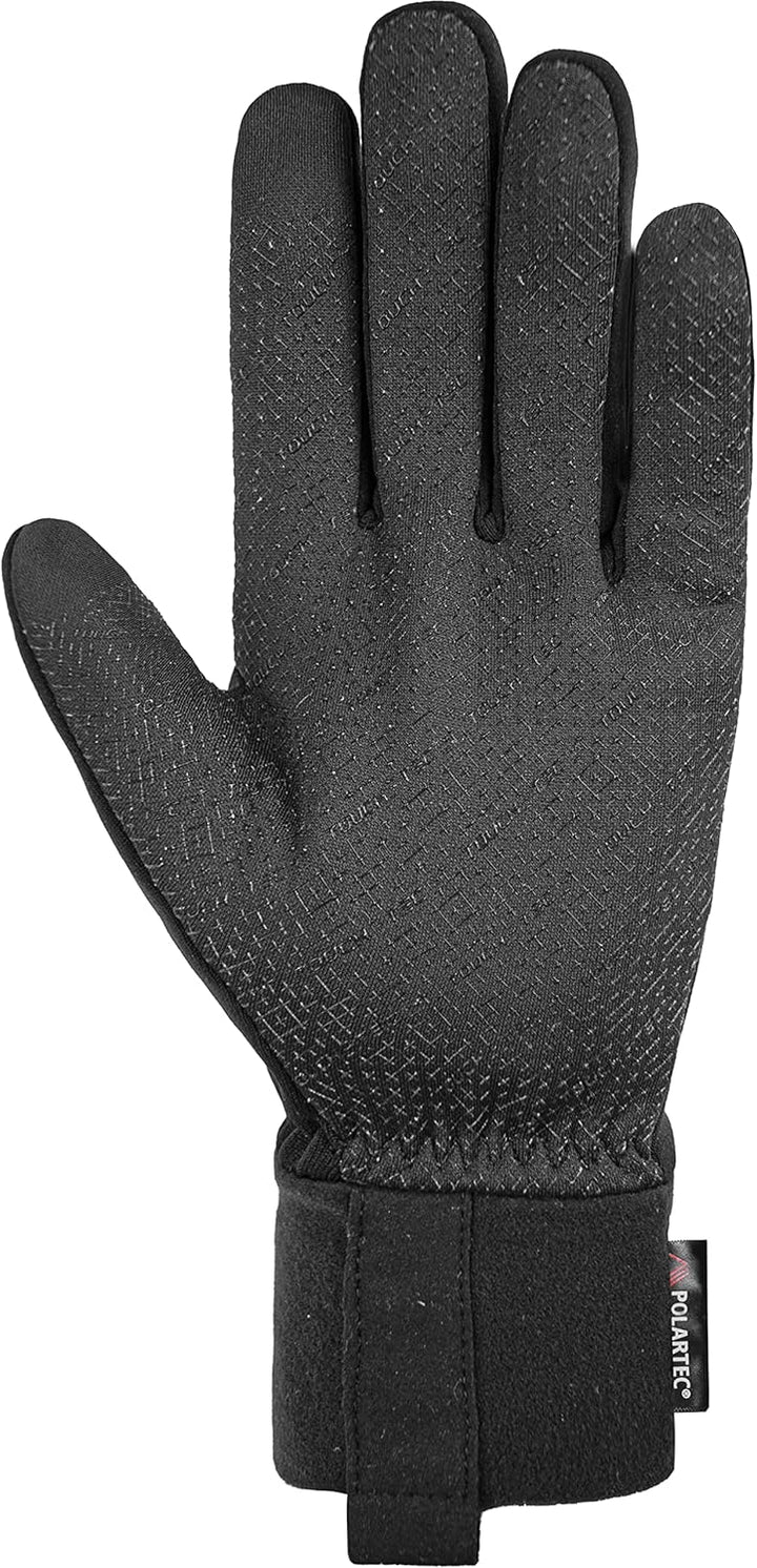 Reusch Power Stretch Touch-tec Kurzer Abschluss, Schnelltrocknende Sporthandschuhe für Laufen Radfah