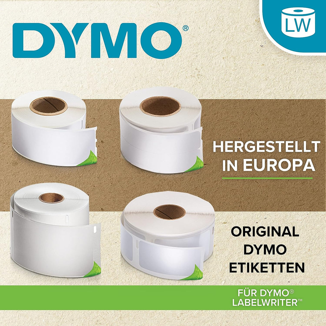DYMO Original LabelWriter Adressetiketten | 28 mm x 89 mm | 24 Rollen mit je 130 leicht ablösbaren E