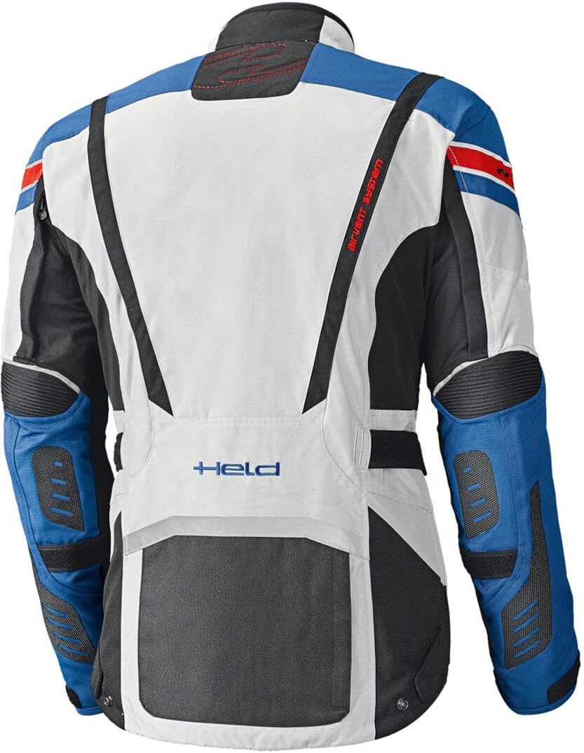 Held Hakuna II Damen Textiljacke - Wasserdicht - Atmungsaktiv - Viel Stauraum XL Blau, XL Blau