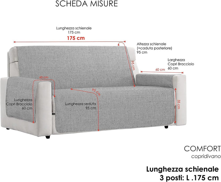 Komfort-Antigleiten-Sofa-Decke,3 Plätze, Braun 3 Plätze Braun, 3 Plätze Braun