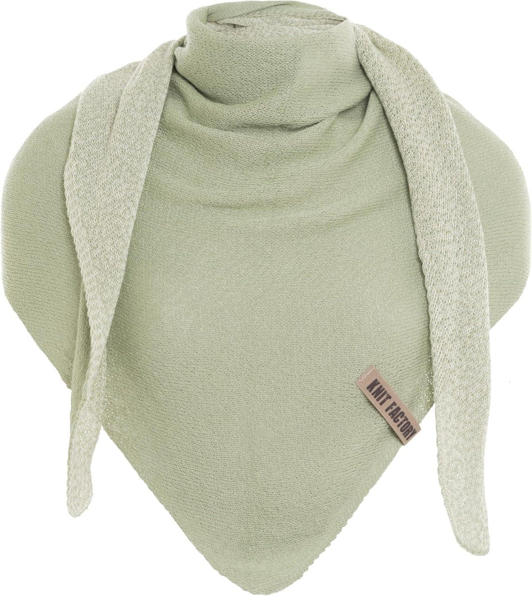 KNIT FACTORY - Ella Dreieckstuch - Dreieckstuch Damen - Fein Gestrickter Damen Schal - Halstücher fü