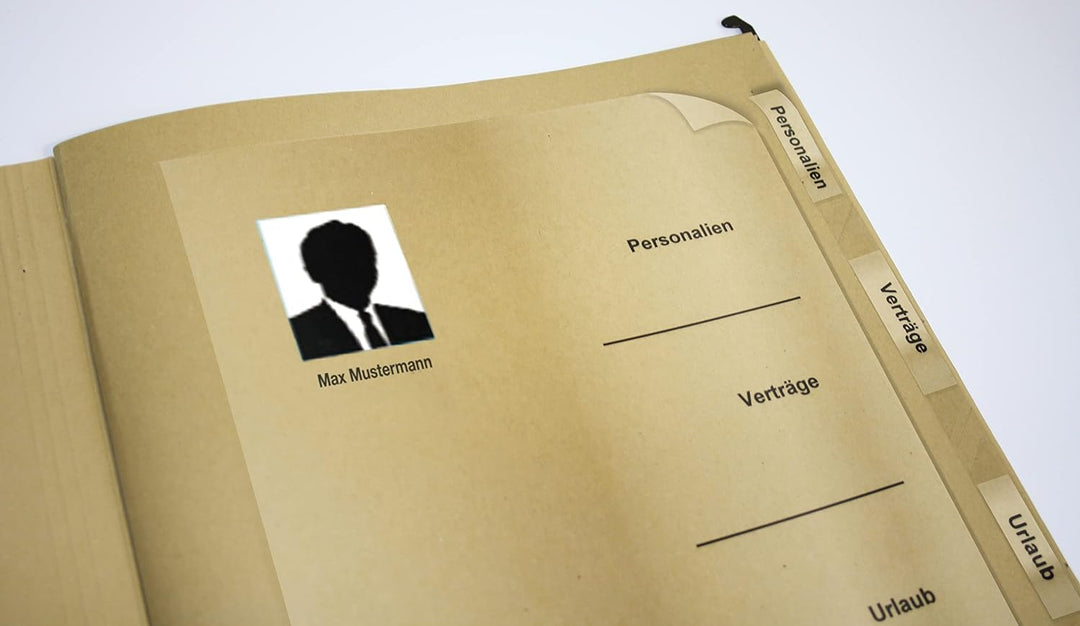 ELBA Projekt und Personalmappe vertic ULTIMATE, 5er Pack, DIN A4, Karton, braun 5er Pack Personalmap