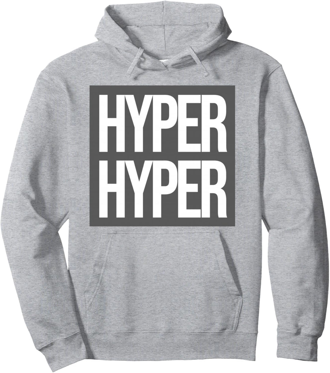 HYPER HYPER | 90er Techno Rave Festival Pullover Hoodie