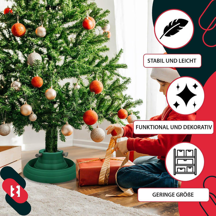 KOTARBAU® Weihnachtsbaumständer mit Wassertank - Christbaumständer - für Baumhöhe bis 2,5 m - Tannen