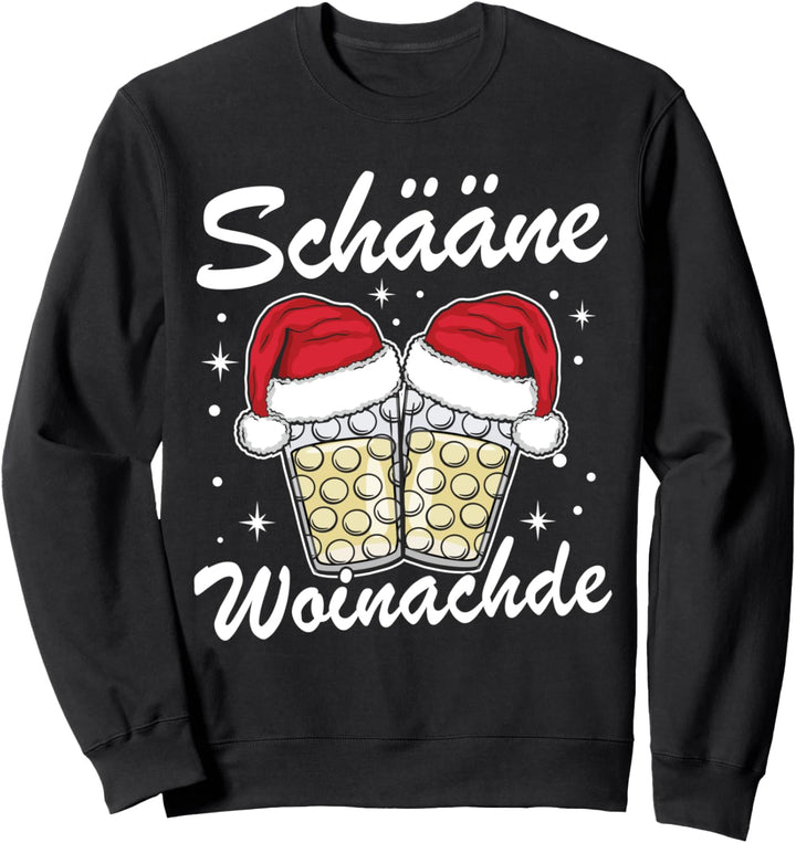 Schääne Woinachde Pfälzer Weinschorle Pälzer Schorle Pfalz Sweatshirt