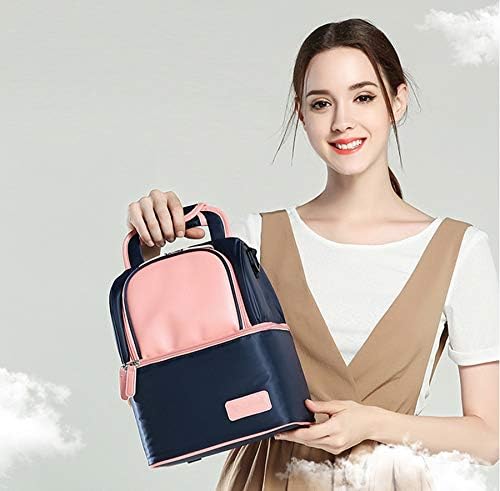 Mengshen Muttermilch Babyflasche Kühltasche/Mama Reiserucksack/wasserdichte Baby Milchtasche Gefrier